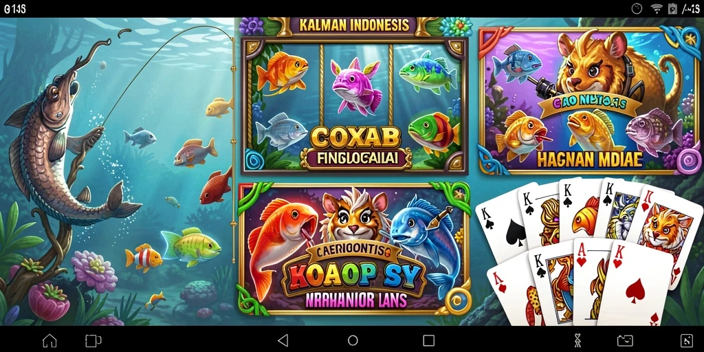 Koleksi karakter unik yang tersedia dalam game.