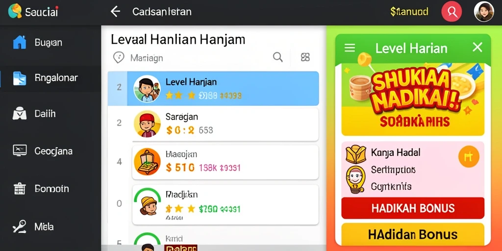Visual menarik dari salah satu lokasi dalam permainan.
