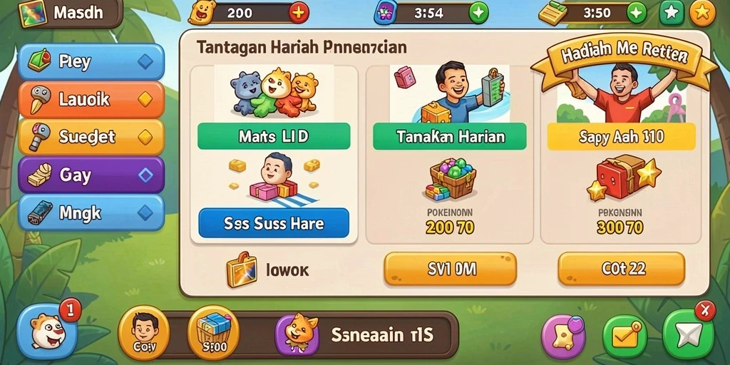 Sistem rewards yang memanjakan pemain.