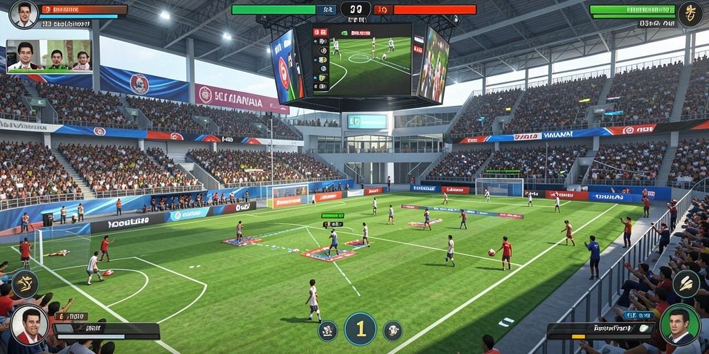 Mode multiplayer seru untuk bermain bersama teman.