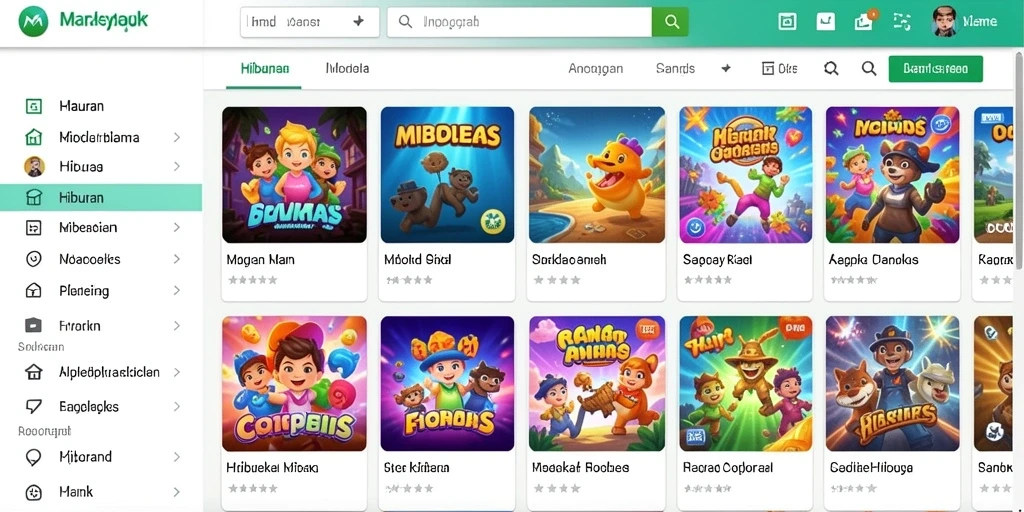 Beragam pilihan mode permainan yang menarik.