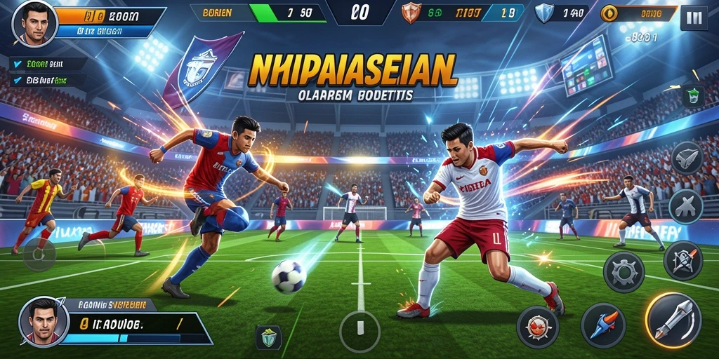 Tantangan seru di setiap level permainan.