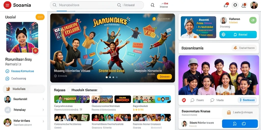 Screenshot menunjukkan antarmuka pengguna yang intuitif dan ramah.